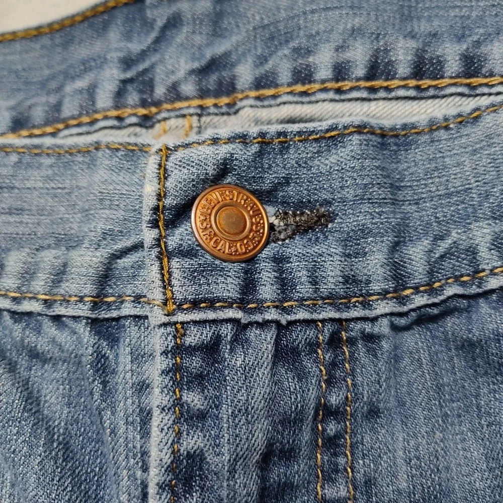 LEVIS 505 - Men‎ 40X32 Regular Straight Cotton Denim Blue Jeans